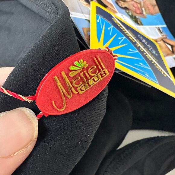 New Studded One Piece Meriell Club Collection Monokini Black, Italy, Size XL - Picture 11 of 11